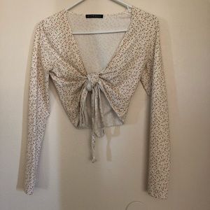 Brandy Melville Wrap Top